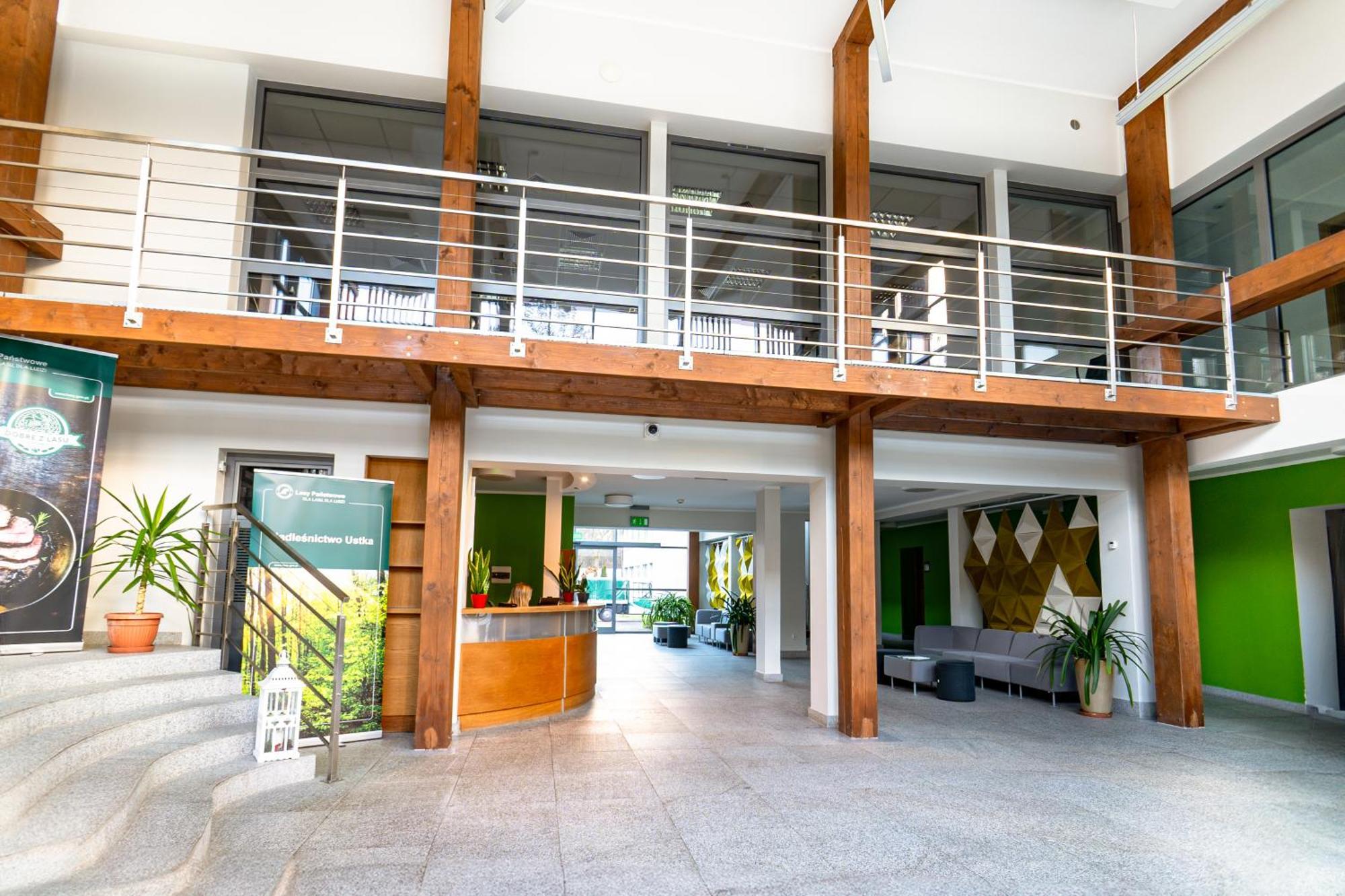 Hotel Osrodek Szkoleniowo-Wypoczynkowy "Lesnik" Stolpmünde Exterior foto